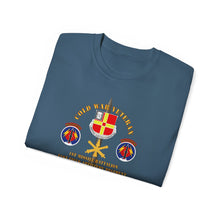 Load image into Gallery viewer, Unisex Ultra Cotton Tee - Cold War Vet - 1st Missile Bn, 81st Artillery 56th Artillery Group - Neu-Ulm Germany - Firing Missile  w COLD SVC
