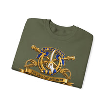 Load image into Gallery viewer, Crewneck Sweatshirt - Army - 7th Cavalry Regiment w Br - Ribbon - 3D - Enhanced
