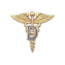 Load image into Gallery viewer, Kiss-Cut Stickers - Army Dental Corps Branch Insignia - 3D - Enhanced
