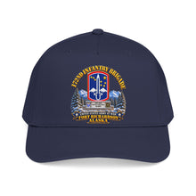 Load image into Gallery viewer, Mid Profile Baseball Cap - 172nd Infantry Brigade - Ft Richardson, Alaska - 3D - Enhanced
