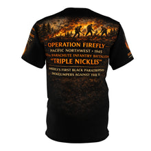 Load image into Gallery viewer, 555th Parachute Infantry Battalion "Into the Fire" Tribute Tee
