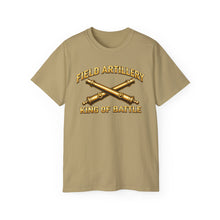 Load image into Gallery viewer, Unisex Ultra Cotton Tee - Field Artillery - King of Battle - 3D - Enhanced
