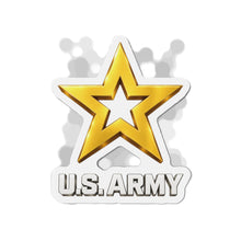 Load image into Gallery viewer, Die-Cut Magnet - Army Star W Us Army w White Star - 3D - Enhanced
