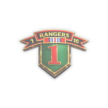 Load image into Gallery viewer, Kiss-Cut Stickers - 1st Bn, 16th Infantry Regiment - Rangers - 3D - Enhanced
