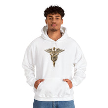 Load image into Gallery viewer, Hoodie – Army Medical Service Corps (MS) Branch Insignia - 3D - Enhanced
