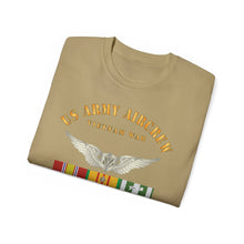 Load image into Gallery viewer, Unisex Ultra Cotton Tee - Army - US Army AirCrew - Air Crew Badge - Vietnam - Combat Veteran VN SVC X 300
