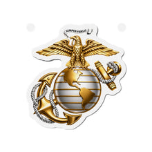 Load image into Gallery viewer, Die-Cut Magnet - Emblem - USMC - Eagle Globe Anchor - 3d enhanced
