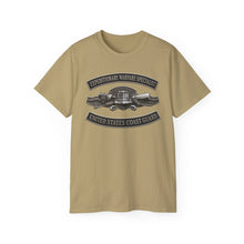 Load image into Gallery viewer, Unisex Ultra Cotton Tee - USCG - Expeditionary Warfare Specialist w txt - 3D - Enhanced

