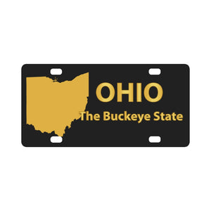 State Emblem - Ohio - The Buckeye State Classic License Plate