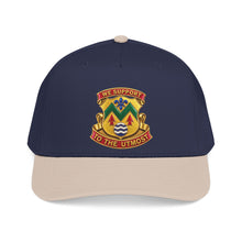 Load image into Gallery viewer, Mid Profile Baseball Cap - 528th Support Bn - DUI wo Txt - 3D - Enhanced
