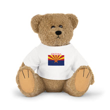 Load image into Gallery viewer, Plush Toy with T-Shirt - Arizona Baby with Arizona Flag
