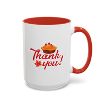 Load image into Gallery viewer, Accent Coffee Mug - Thank you
