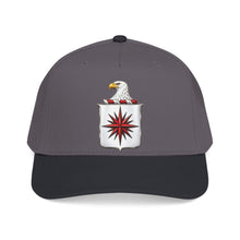 Load image into Gallery viewer, Mid Profile Baseball Cap - COA - Central Intelligence Agency (CIA)  wo Txt - 3D - Enhanced
