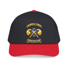 Load image into Gallery viewer, Mid Profile Baseball Cap - Army - Chemical Corps - 3D - Enhanced
