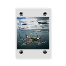 Load image into Gallery viewer, Acrylic Wall Art Panel - British and German aircraft during the Battle of Britain
