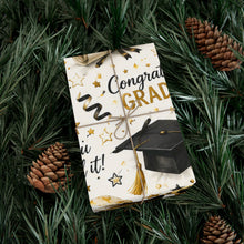 Load image into Gallery viewer, Gift Wrap Paper — graduation patterns
