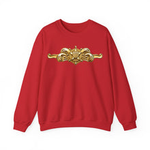 Load image into Gallery viewer, Crewneck Sweatshirt - USCG - Cutterman - Officer wo txt - 3D - Enhanced
