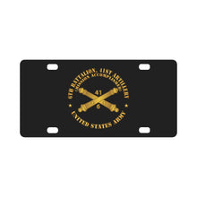 Load image into Gallery viewer, Army - 6th Bn 41st Artillery - Mission Accomplished - US Army w Branch X 300 Classic License Plate
