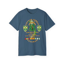 Load image into Gallery viewer, Unisex Ultra Cotton Tee - Army - Vietnam Combat Veteran w 212th Military Police Company - 18th MP Bde SSI - VN SVC X 300
