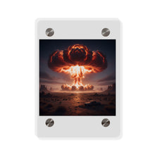 Load image into Gallery viewer, Acrylic Wall Art Panel - Atomic Blast in the desert

