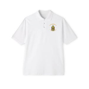 Men's Piqué Polo - First Sergeant - 1SG - Veteran