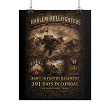 Load image into Gallery viewer, Rolled Posters - 369th Infantry Regiment - Assault across No Man's Land - WWI
