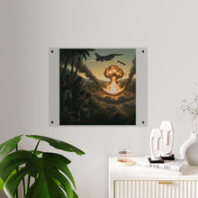 Load image into Gallery viewer, Acrylic Wall Art Panel - Jungle Drug Lab Destruction w Explosions
