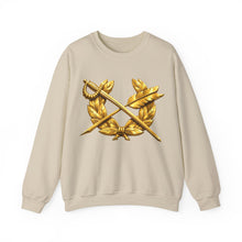 Load image into Gallery viewer, Crewneck Sweatshirt — Army - JAG Branch wo txt - 3D - enhanced
