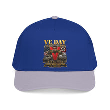Load image into Gallery viewer, Mid Profile Baseball Cap - Army - VE Day - Victory in Europe Day - End of WWII - 3D - Enhanced
