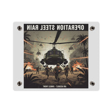 Load image into Gallery viewer, Acrylic Wall Art Panel - Air Assault - Vietnam - Operation Steel Rain
