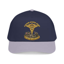 Load image into Gallery viewer, Mid Profile Baseball Cap - Army - Medical Corps - US Army w Scene - 3D - Enhanced
