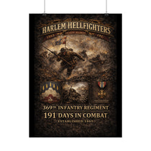Load image into Gallery viewer, Rolled Posters - 369th Infantry Regiment - Assault across No Man's Land - WWI - Poster 1
