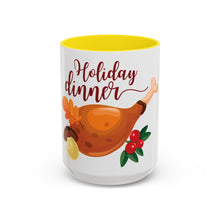 Load image into Gallery viewer, Accent Coffee Mug - Holiday Dinner
