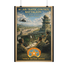 Load image into Gallery viewer, Rolled Posters - 16th Air Traffic Control Battalion - DUI

