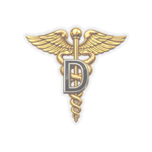 Load image into Gallery viewer, Kiss-Cut Stickers - Army Dental Corps Branch Insignia - 3D - Enhanced
