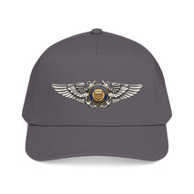 Load image into Gallery viewer, Mid Profile Baseball Cap - USCG - Aviator Badge - Auxiliary wo txt - 3D - Enhanced
