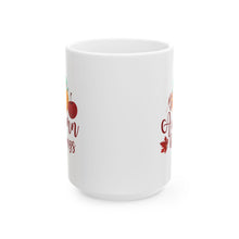 Load image into Gallery viewer, White Ceramic Mug - 11oz &amp; 15oz - Autumn Blessings

