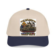 Load image into Gallery viewer, Mid Profile Baseball Cap - Army - 761st Tank Battalion - Black Panthers - w Tank w - KITT SSI WWII  EU SVC - 3D - Enhanced
