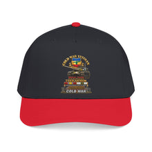 Load image into Gallery viewer, Mid Profile Baseball Cap - Army - Cold War Vet - 4th Bn 73rd Armor - 1st Inf Div - Panzer Kaserne Boblingen, FRG - M60A1 Tank w COLD SVC - 3D Enhanced X 300
