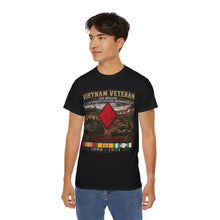 Load image into Gallery viewer, Vietnam Veteran – 3rd Brigade, 5th Infantry Division (Mechanized) – Red Devils – Vietnam War Tribute T-Shirt – Vietnam Soldier – 1968–1971
