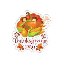 Load image into Gallery viewer, Die-Cut Stickers - Thanksgiving Day - Turkey
