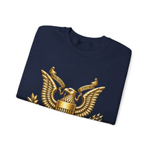 Load image into Gallery viewer, Crewneck Sweatshirt - Army - Eagle - 3D X 300

