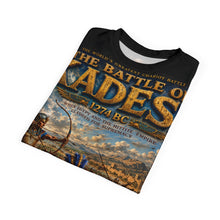 Load image into Gallery viewer, The Battle of Kadesh Tribute Tee – 1274BC - The Largest Chariot Battle in History Between Egypt and the HIttite Empires
