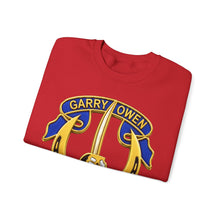 Load image into Gallery viewer, Crewneck Sweatshirt - Army - DUI - 7th Cavalry Regiment wo txt - 3D - Enhanced
