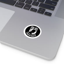 Load image into Gallery viewer, Round Stickers, Indoor\Outdoor POW/MIA Stickers POWS Never Have a Nice Day
