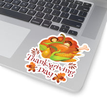 Load image into Gallery viewer, Kiss-Cut Stickers - Thanksgiving Day - Turkey
