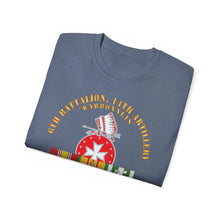 Load image into Gallery viewer, Unisex Ultra Cotton Tee - 6th Battalion, 14th Artillery Regiment - DUI - Warbonnets - VN SVC BAR - Top X 300
