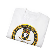 Load image into Gallery viewer, Unisex Ultra Cotton Tee - SOF - JFK Special Warfare Center - School SSI - Veteran
