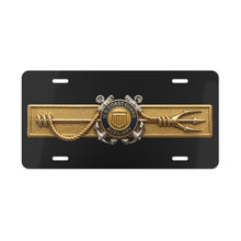 Load image into Gallery viewer, License Plate - USCG - Marine Safety - Auxiliary wo txt - 3D - Enhanced
