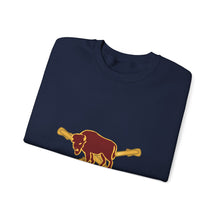 Load image into Gallery viewer, Crewneck Sweatshirt  - Army  - 10th Cavalry Regiment w Br - Ribbon X 300
